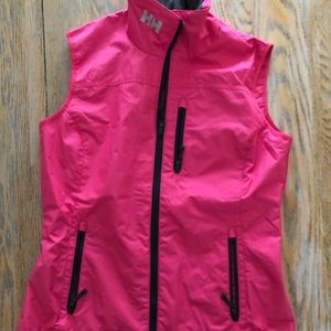 Helly Hansen Pink Wind Breaker Vest L